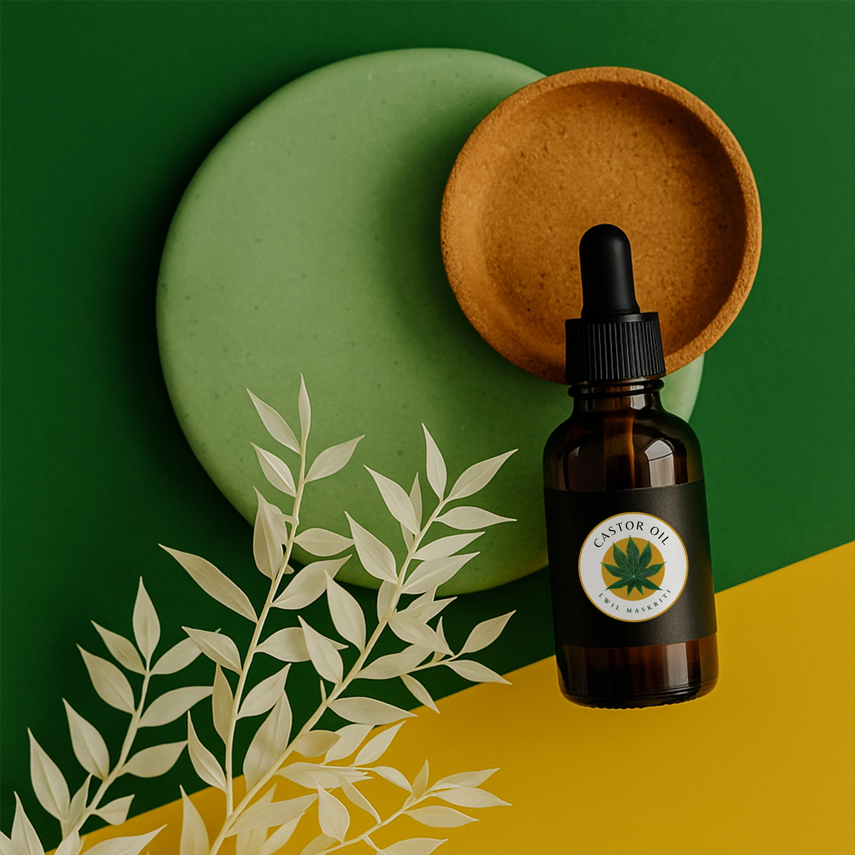 Mockup Castor Oil